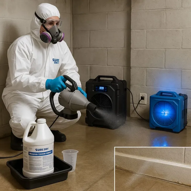 Sanitization and Odor Removal process in Chardon, OH