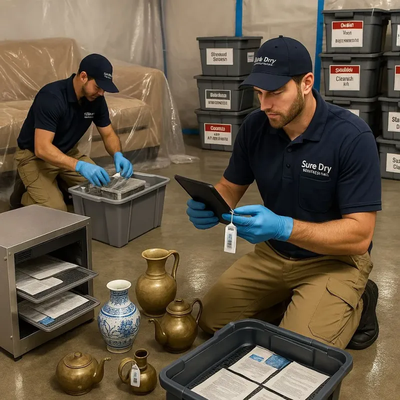 Content Protection and Restoration process in Chardon, OH